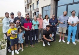 Entrega de premios a los primeros clasificados