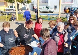 Participantes en una edición anterior de la matanza