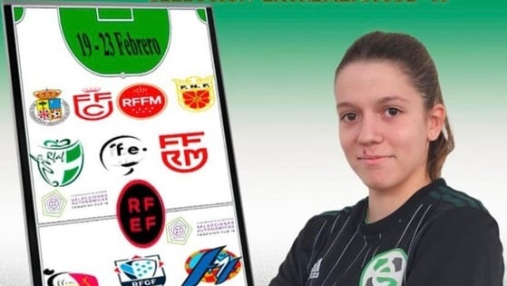 Marina Sánchez disputa el Campeonato de España sub 16 con la selección extremeña