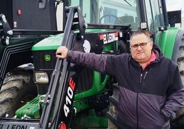 Isidro Bóveda lleva la mayor parte de su vida relacionado con la agricultura