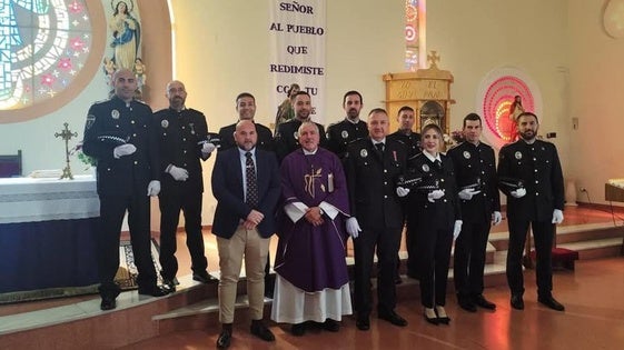 Los policías locales celebran su festividad