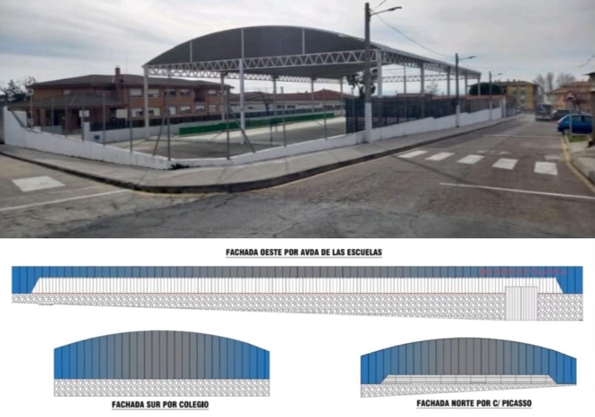 Recreación de la futura infraestructura