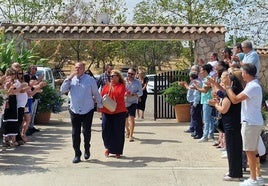 Llegada de Juli y MariPé