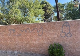 Han aparecido pintadas en las instalaciones