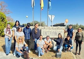 El personal de la Escuela Profesional en Cáceres