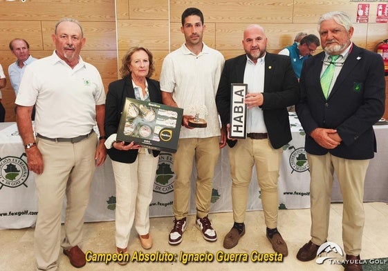 El campo de golf acoge el Campeonato de Extremadura