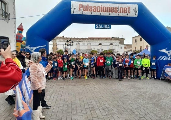 La carrera de San Silvestre y el Paje Real, a escena