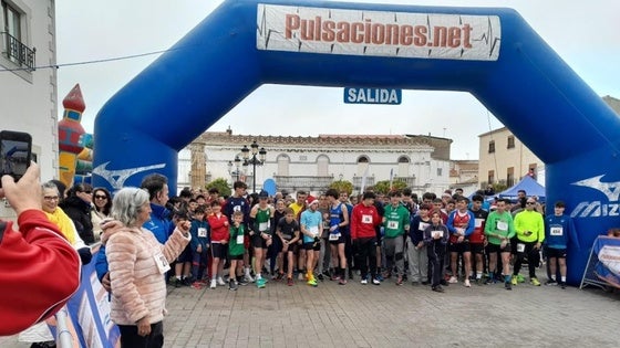 La carrera de San Silvestre y el Paje Real, a escena