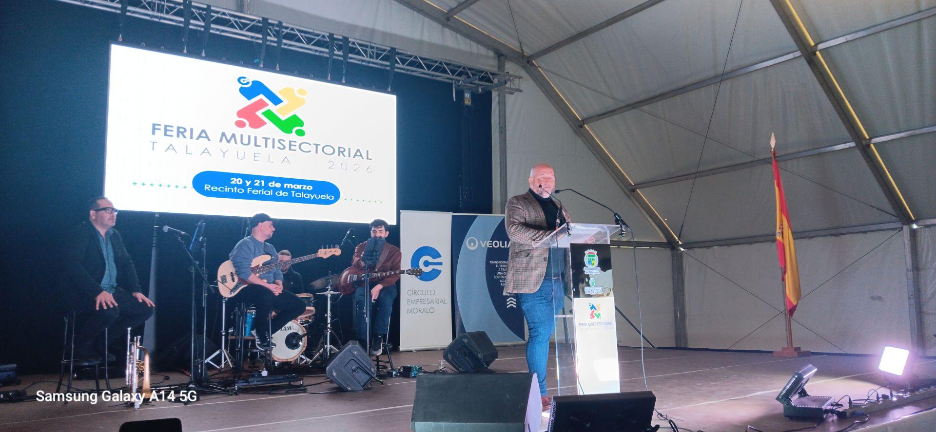 Talayuela recupera la Feria Multisectorial con buen acogida