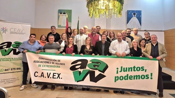 Ángel Marcos representará a Extremadura en la asamblea nacional de las asociaciones de vecinos