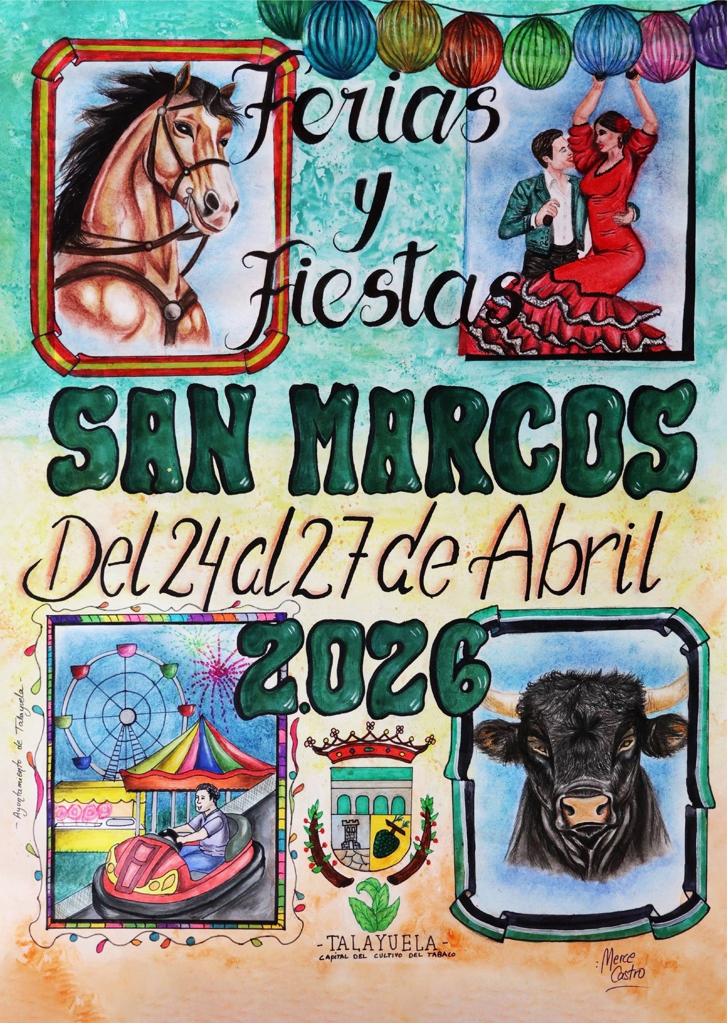 Cartel ganador en categoría absoluta