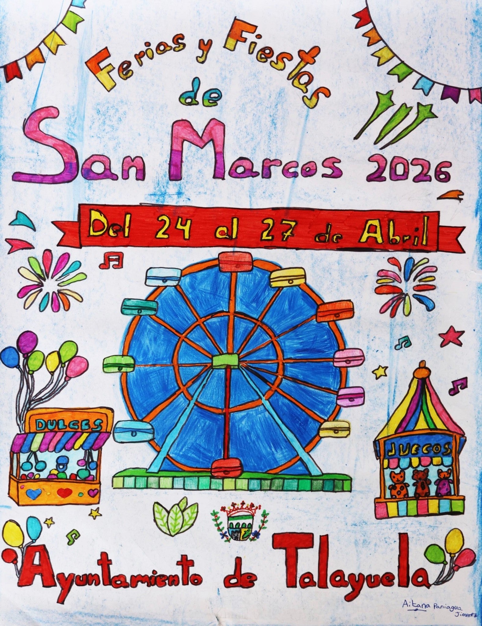 Cartel ganador en categoría infantil
