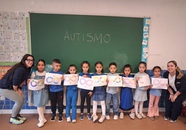 Marea Azul en el colegio Juan Güell