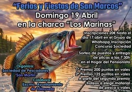 El domingo, pesca en la charca 'Los Marinas