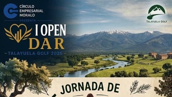 El OPEN DAR de golf y la ruta Raíces y Pinares se celebrarán en la segunda quincena de septiembre