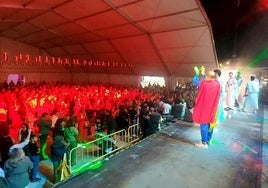 Santa María de las Lomas festeja a su patrona