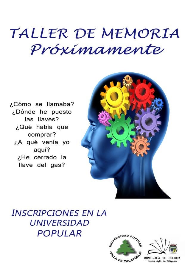 La Universidad Popular de Talayuela lanza un taller de memoria para personas mayores