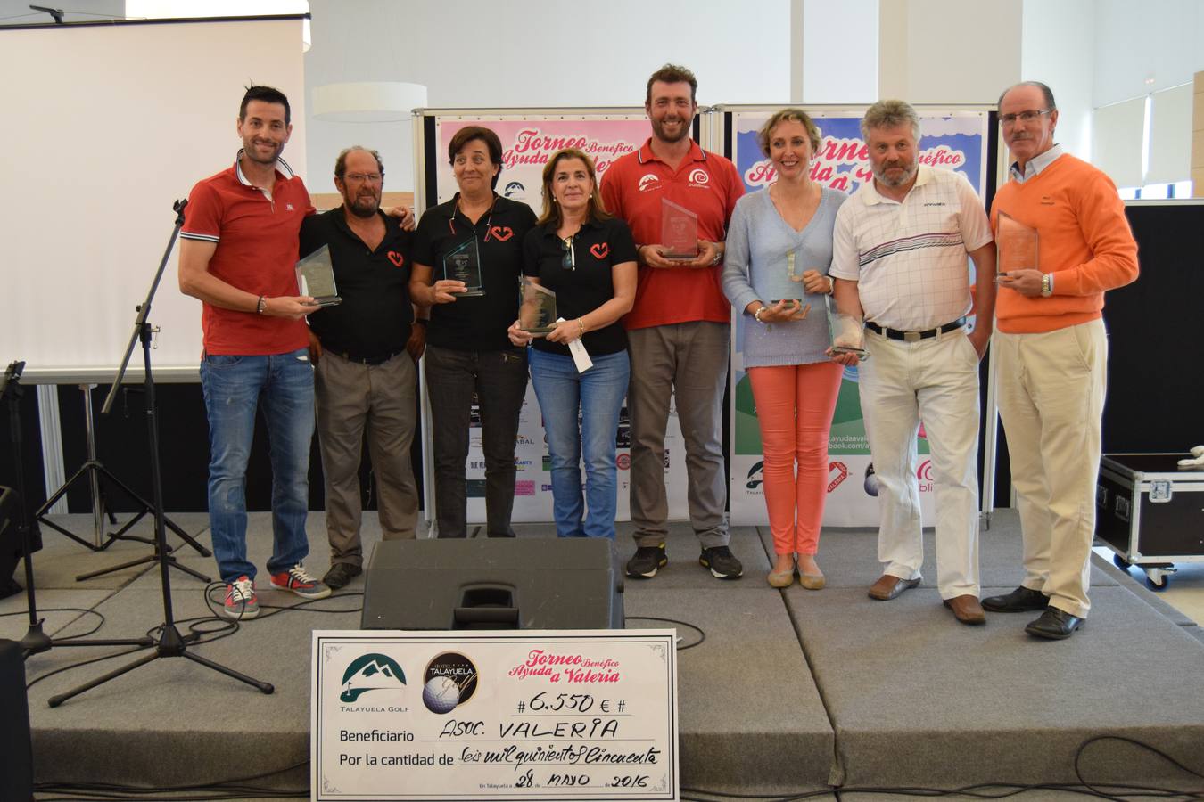 Ganadores en las diferentes categorías del Torneo 