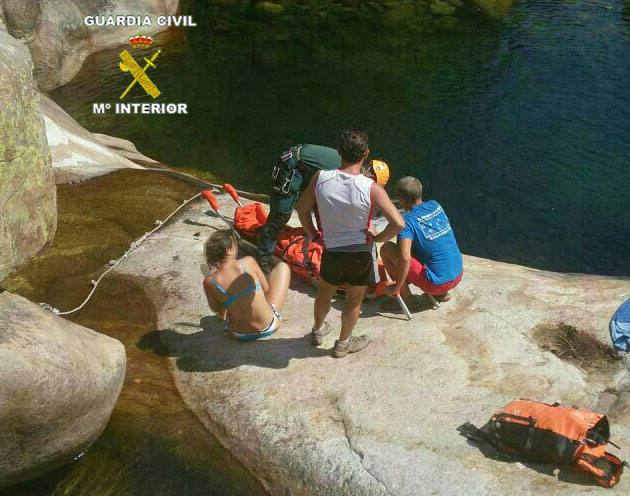 La Guardia Civil aconseja a los bañistas para una práctica segura en ríos y pantanos