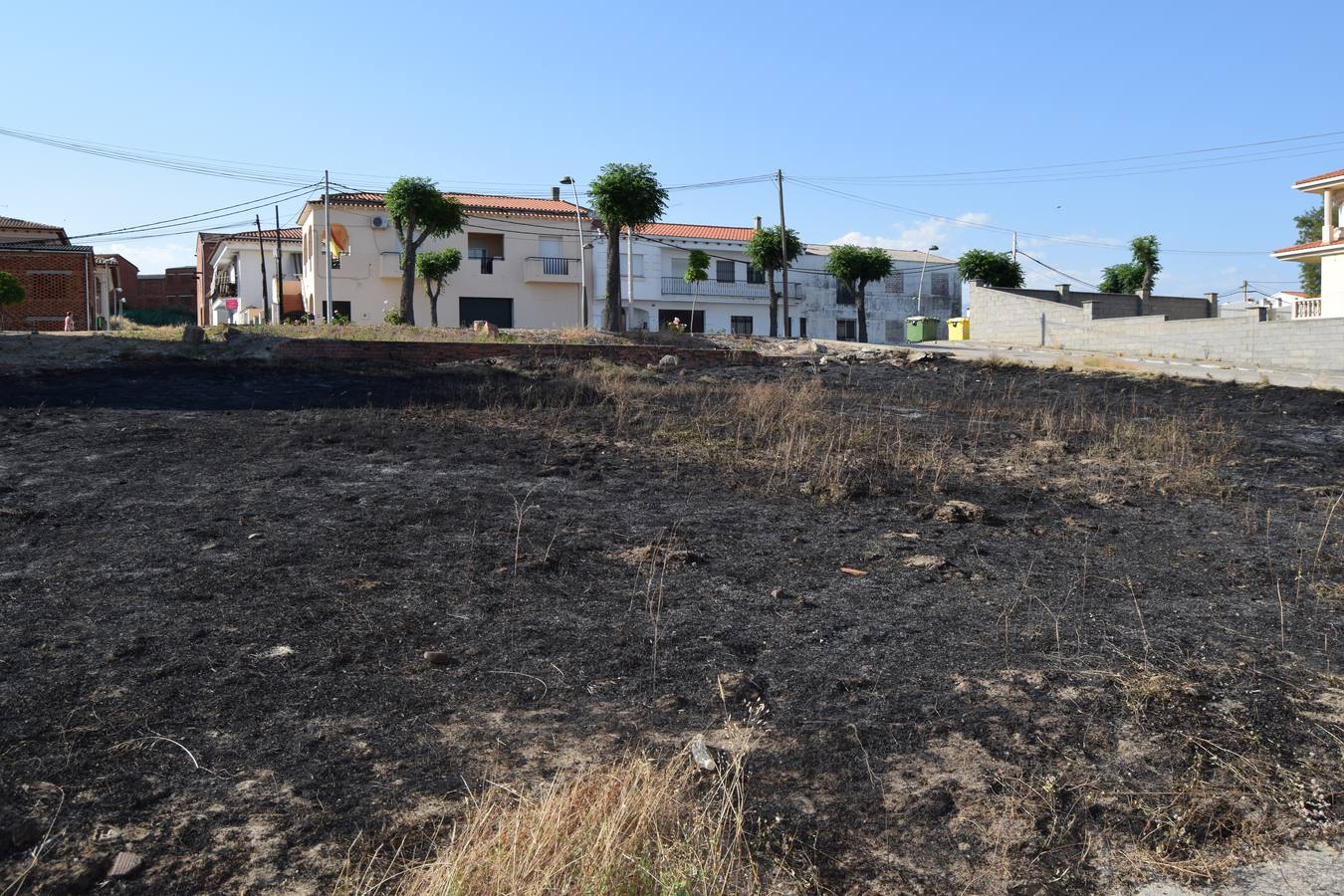 Cuidado con las zonas de pasto seco en Verano