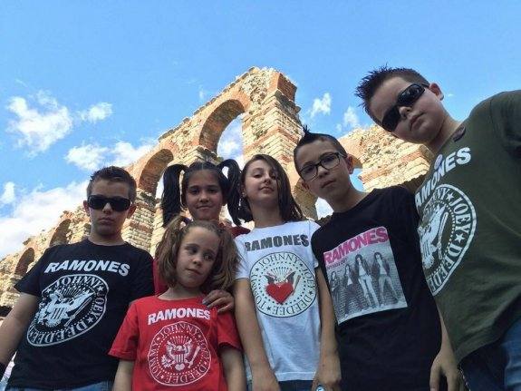Componentes del grupo Ramoninos. 