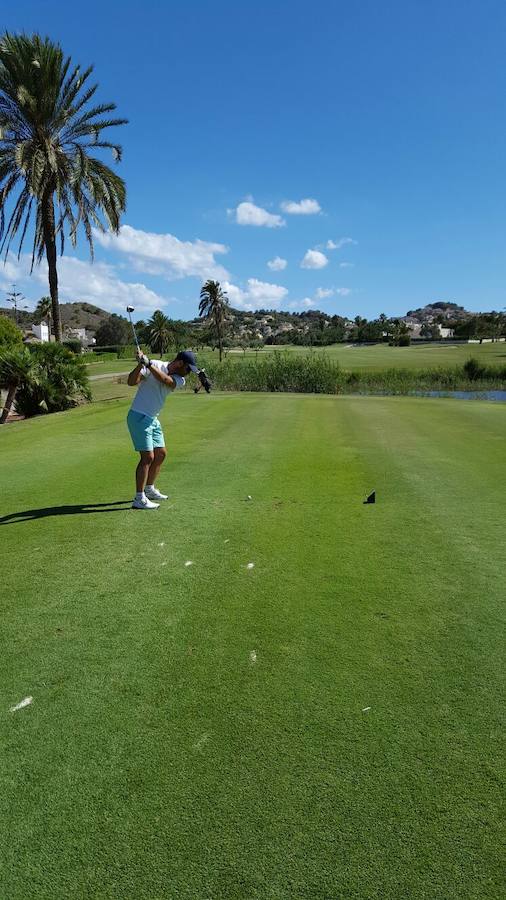 Francisco Rufo disputa la final del torneo amateur de golf WAGC 2016