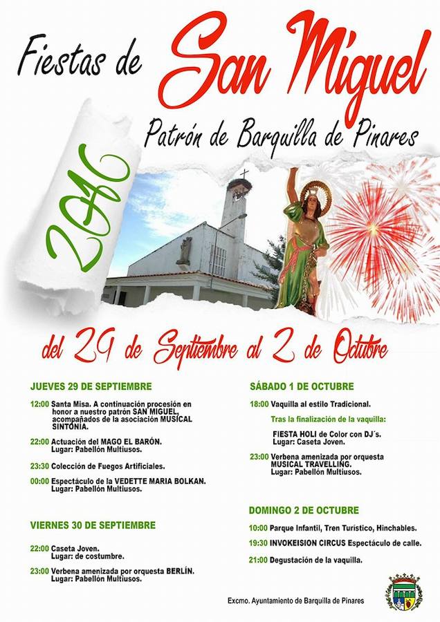 Comienzan las Fiestas de San Miguel en Barquilla de Pinares