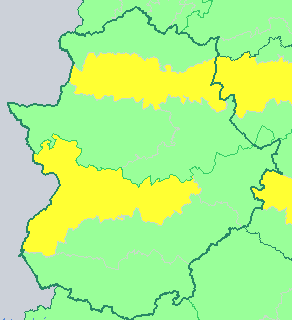 Activada la alerta amarilla en el norte de Extremadura por nieblas