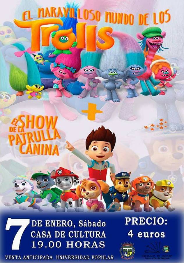 La Casa de la Cultura acogerá el sábado día 7 un espectáculo infantil