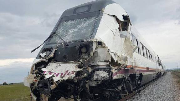 Restablecido el servicio ferroviario en la línea Madrid-Badajoz tras el accidente 