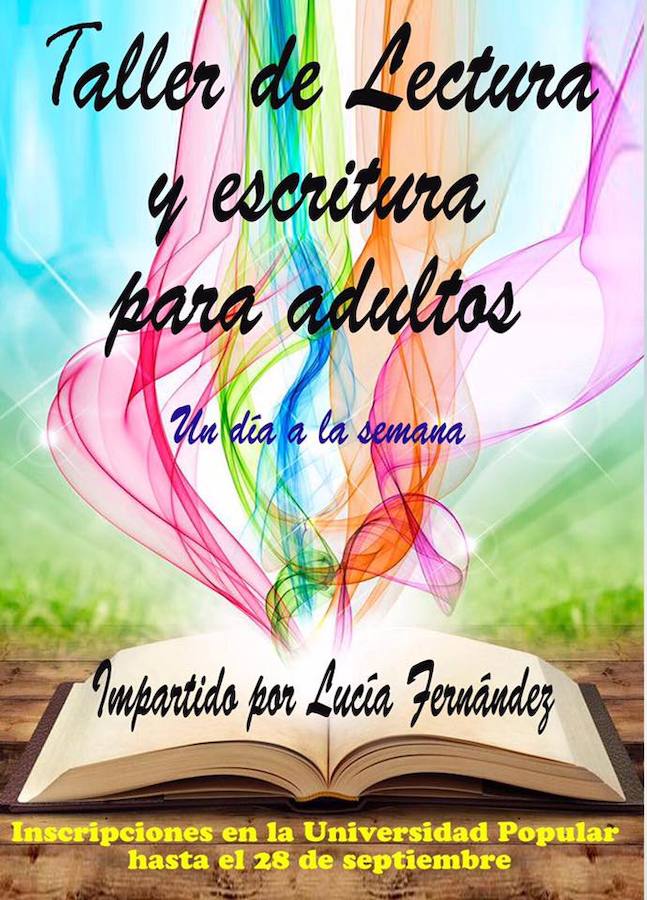 La Universidad Popular ofrece un taller de lectura y escritura para adultos