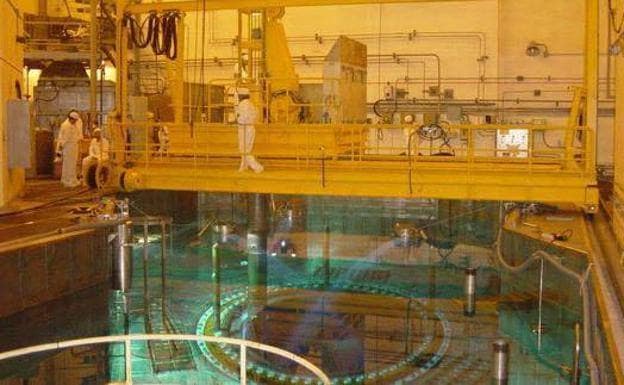 Trabajos en el reactor de Almaraz