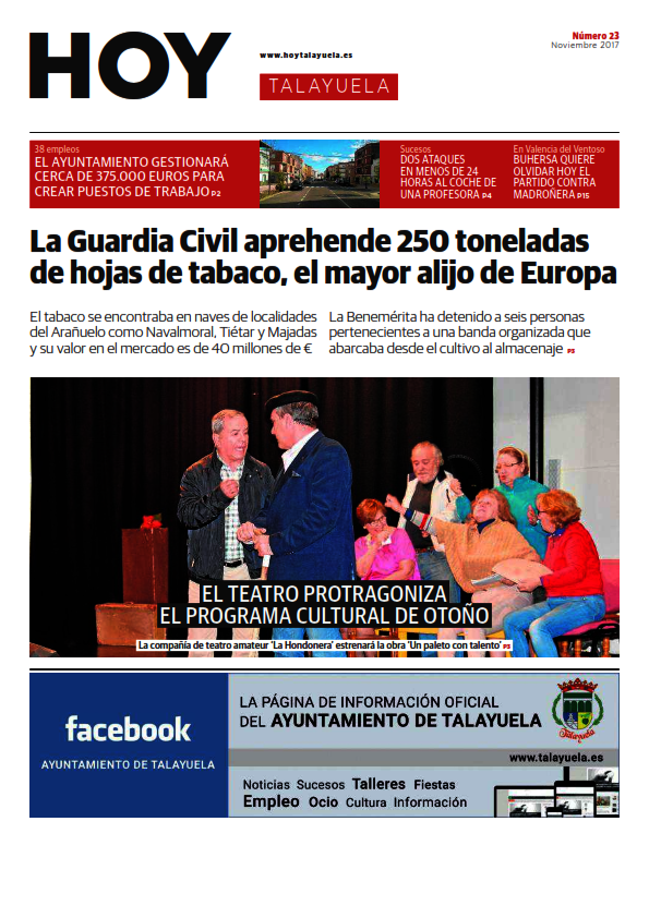 Sale a la calle la edición número 23 de HoyTalayuela