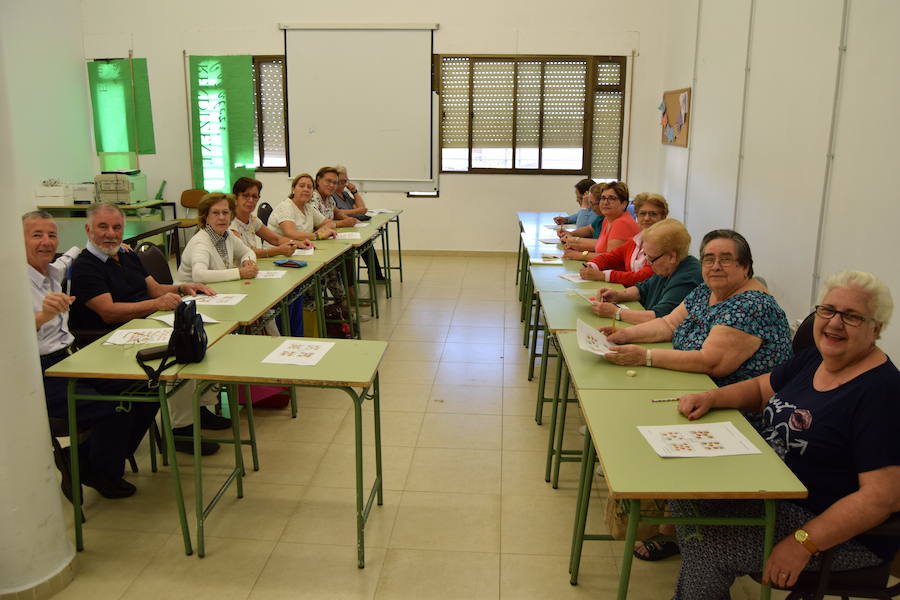 Alumnos del taller de memoria 