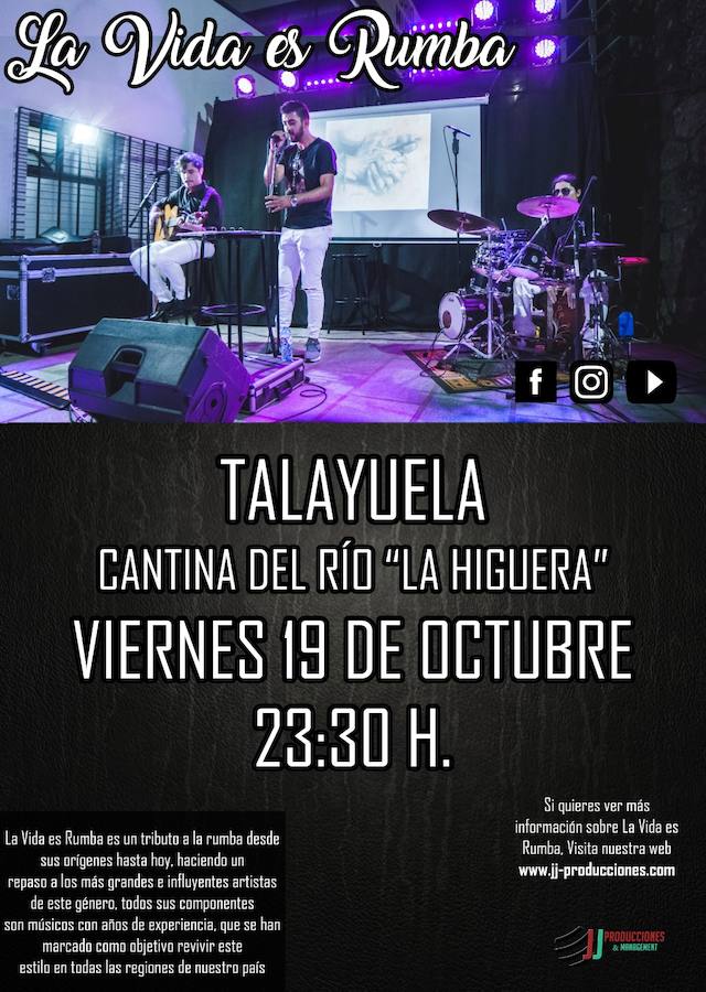 ‘La Vida es Rumba’, nuevo grupo musical en Talayuela