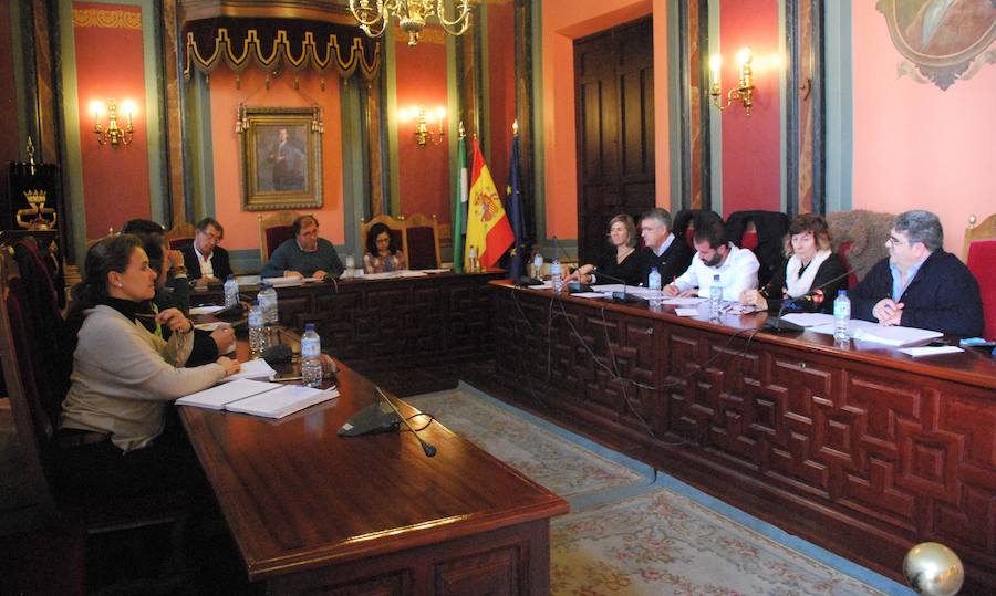 Sesión plenaria del último pleno celebrado en el Ayuntamiento 