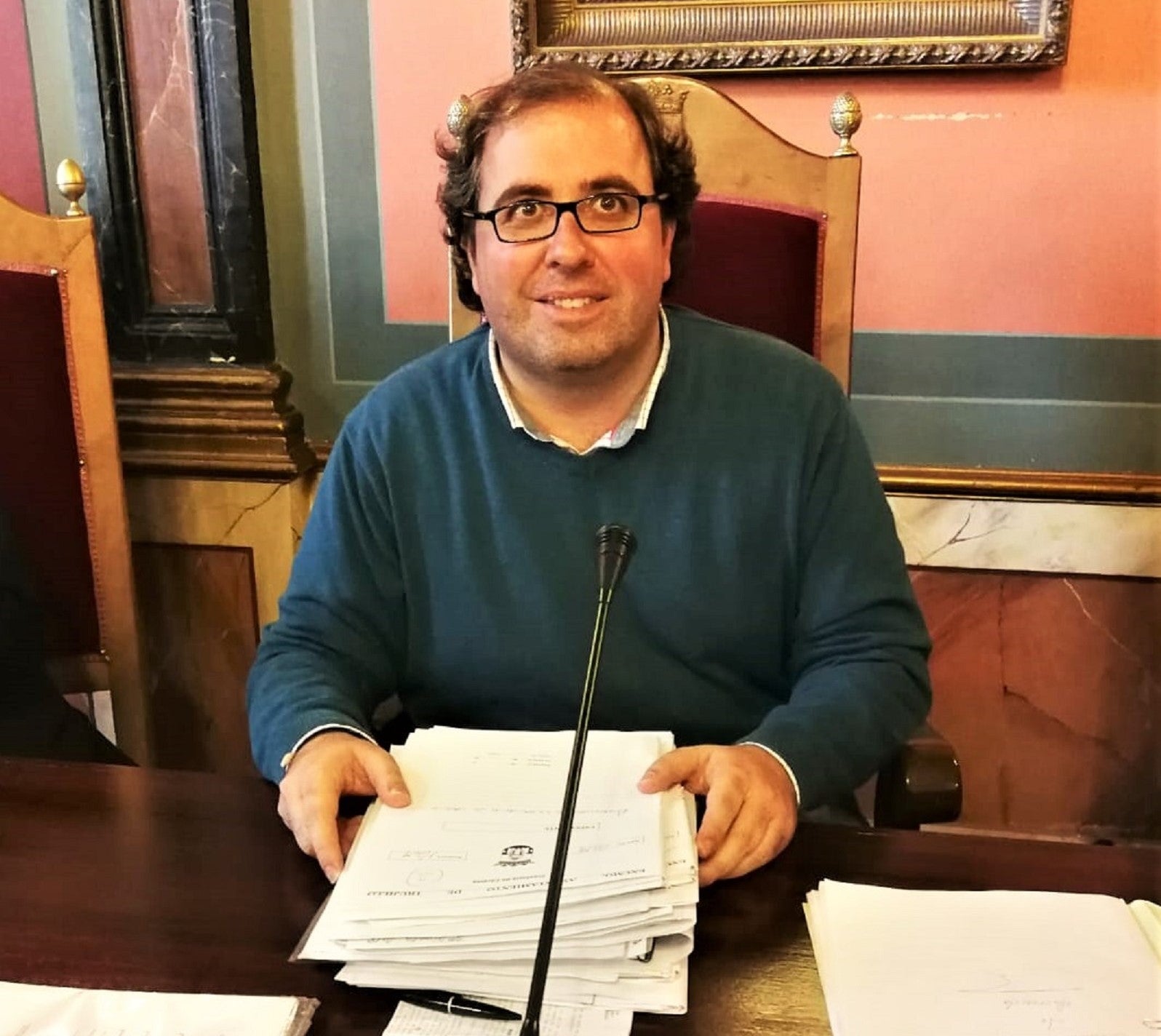 El alcalde de Trujillo, Alberto Casero. 