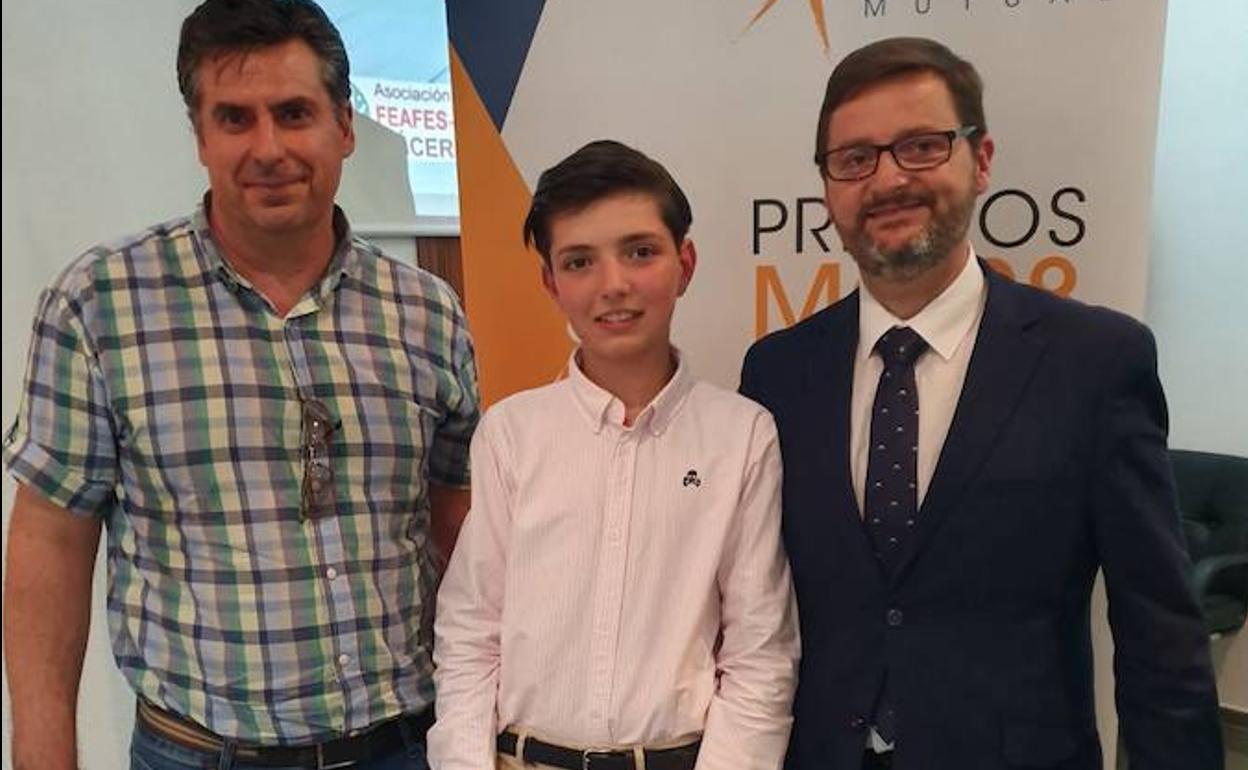 Premiado un alumno por una redacción sobre la prevención