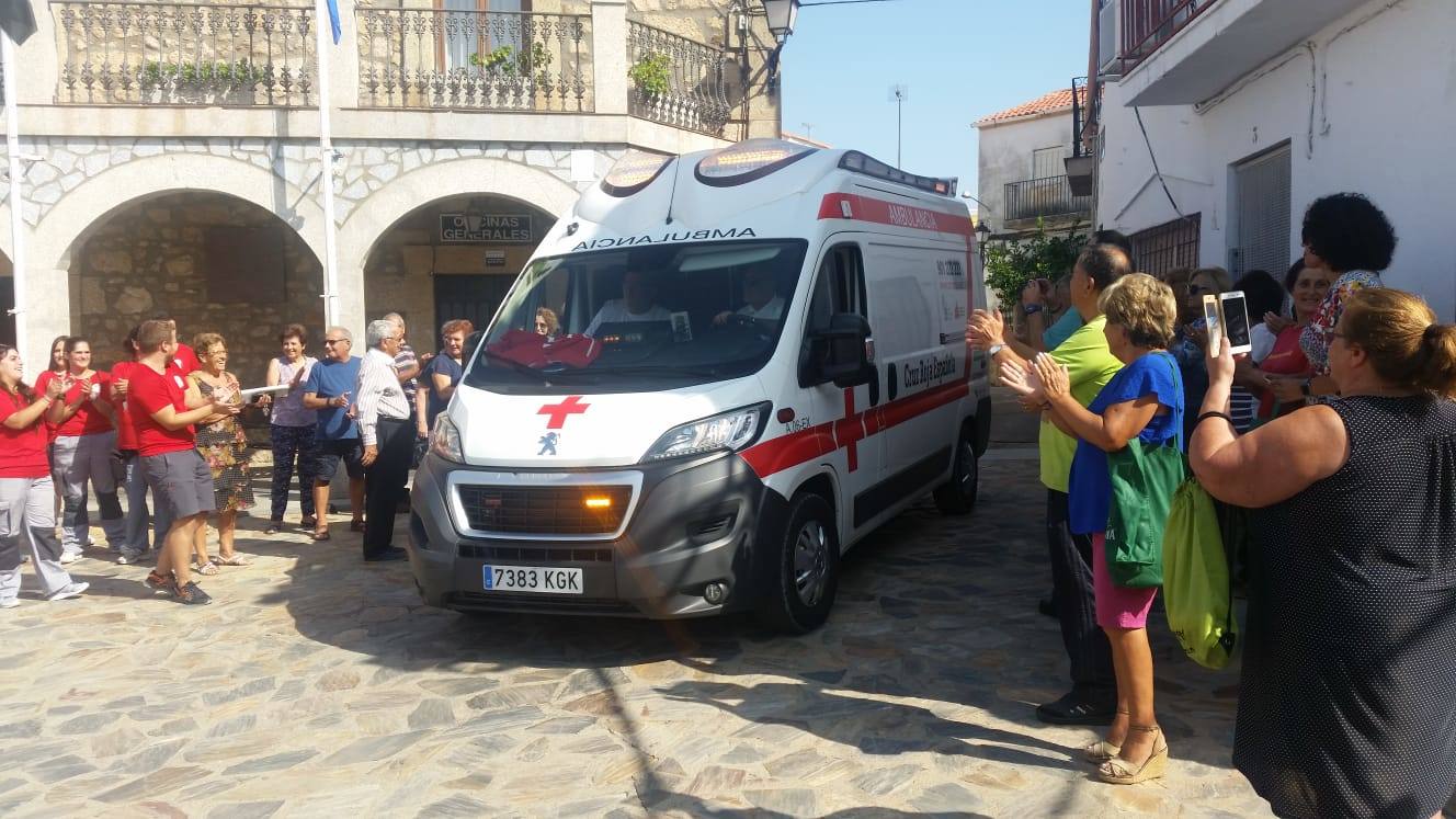 Recibimiento en Plasenzuela 