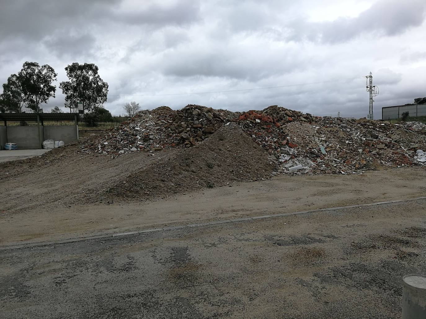 El municipio tiene desde 2015 una planta de reciclaje de RCD