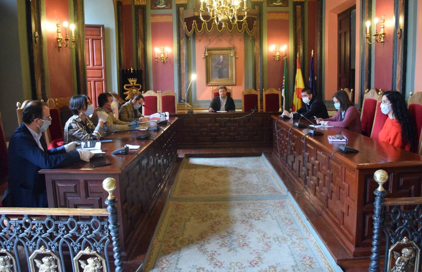 Reunión mantenida en el Ayuntamiento 