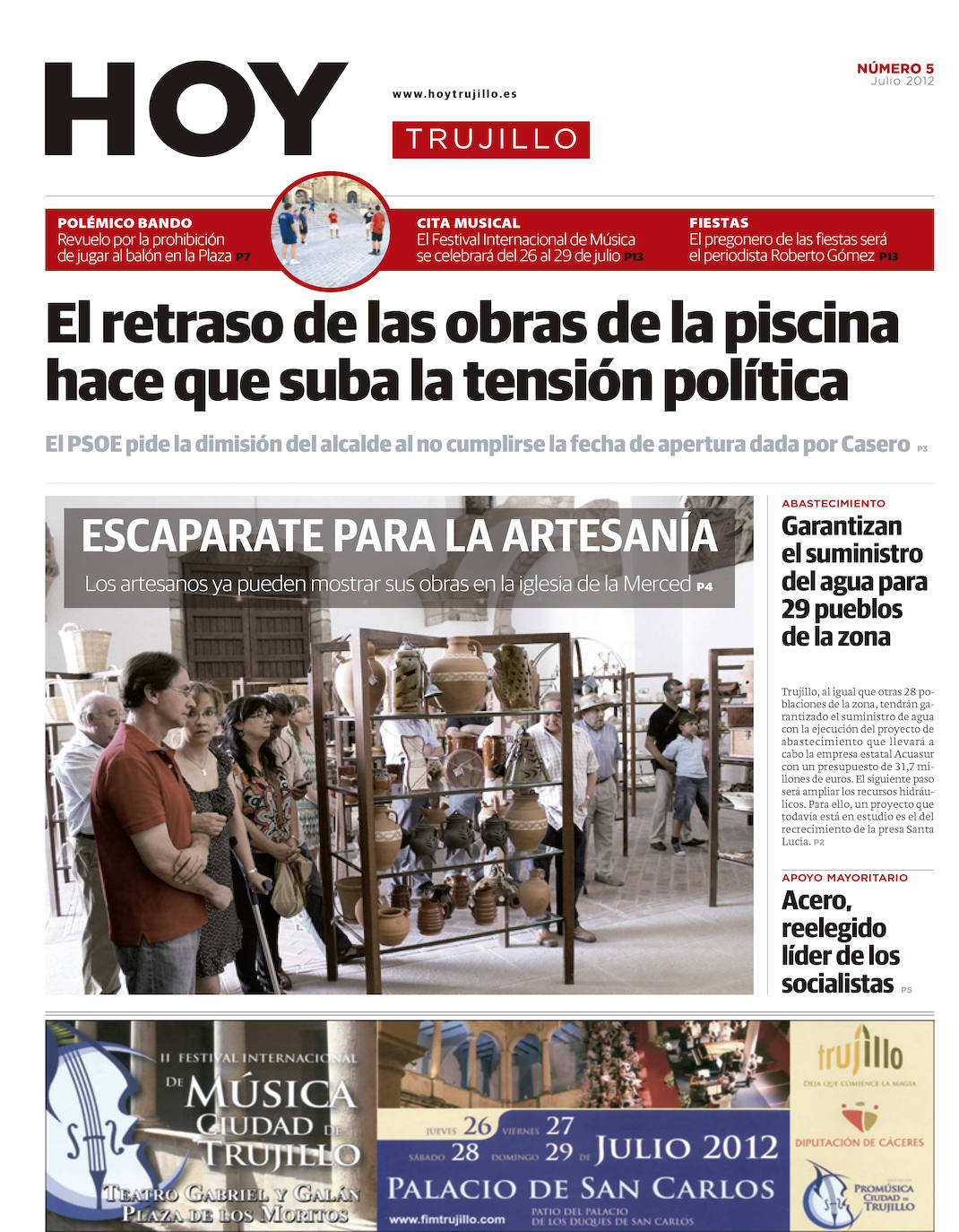 Fotos: Un recorrido por las 100 portadas de HOY TRUJILLO