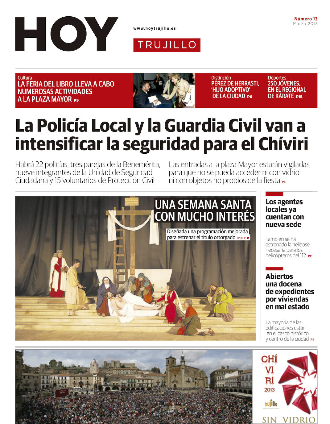 Fotos: Un recorrido por las 100 portadas de HOY TRUJILLO