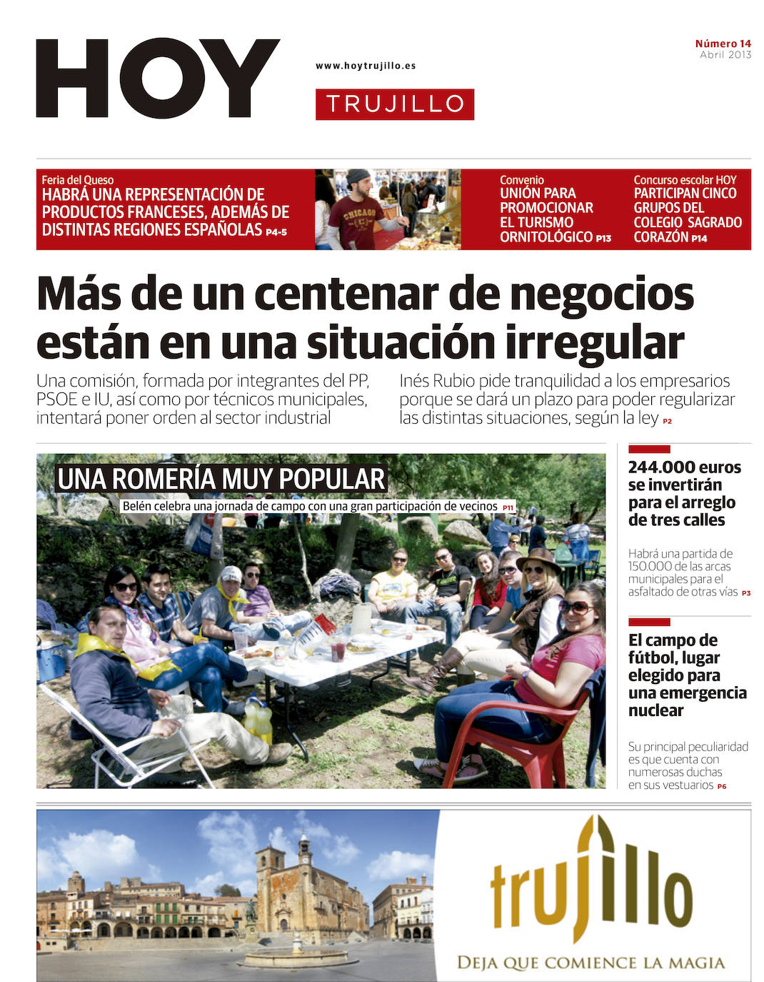 Fotos: Un recorrido por las 100 portadas de HOY TRUJILLO