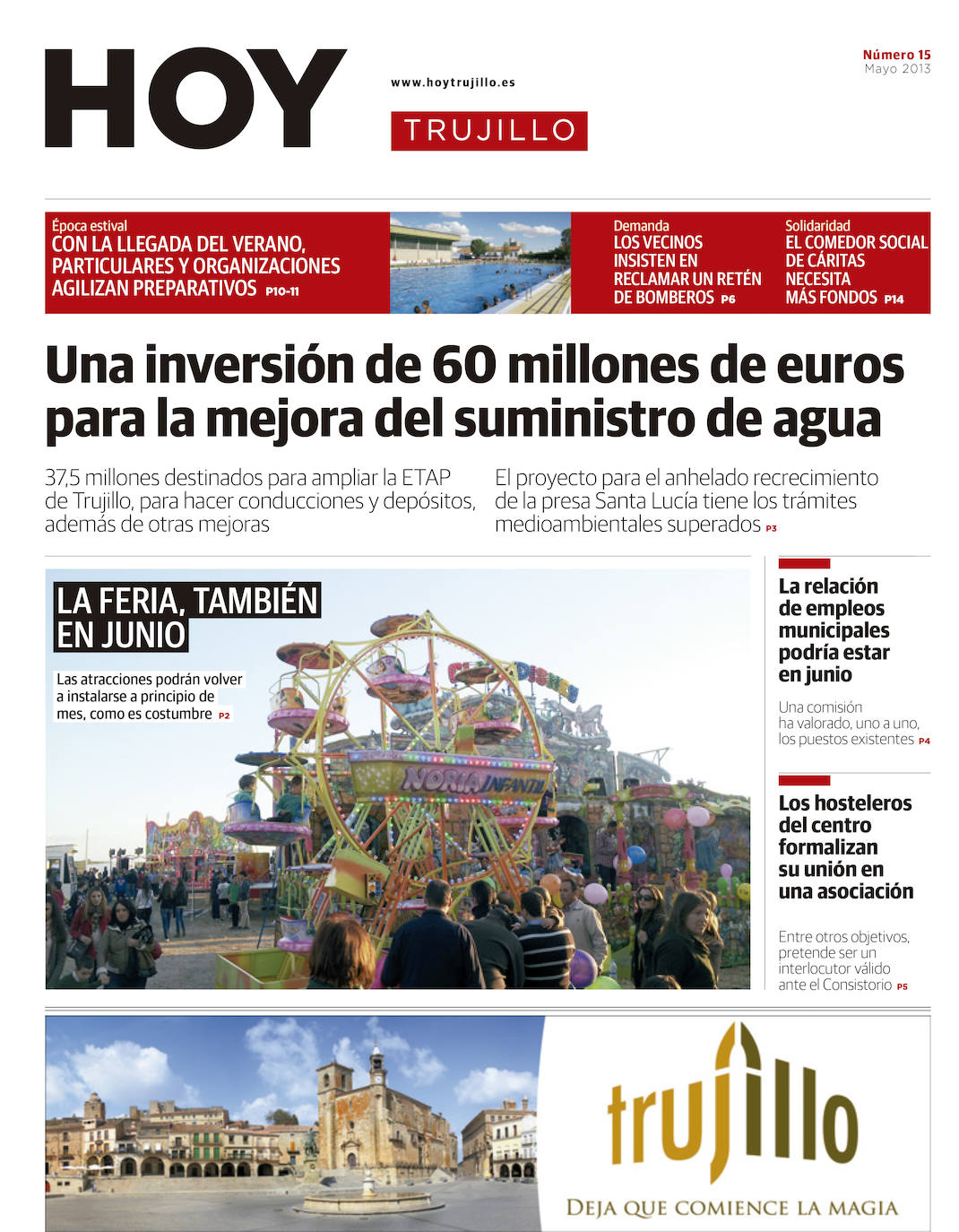 Fotos: Un recorrido por las 100 portadas de HOY TRUJILLO