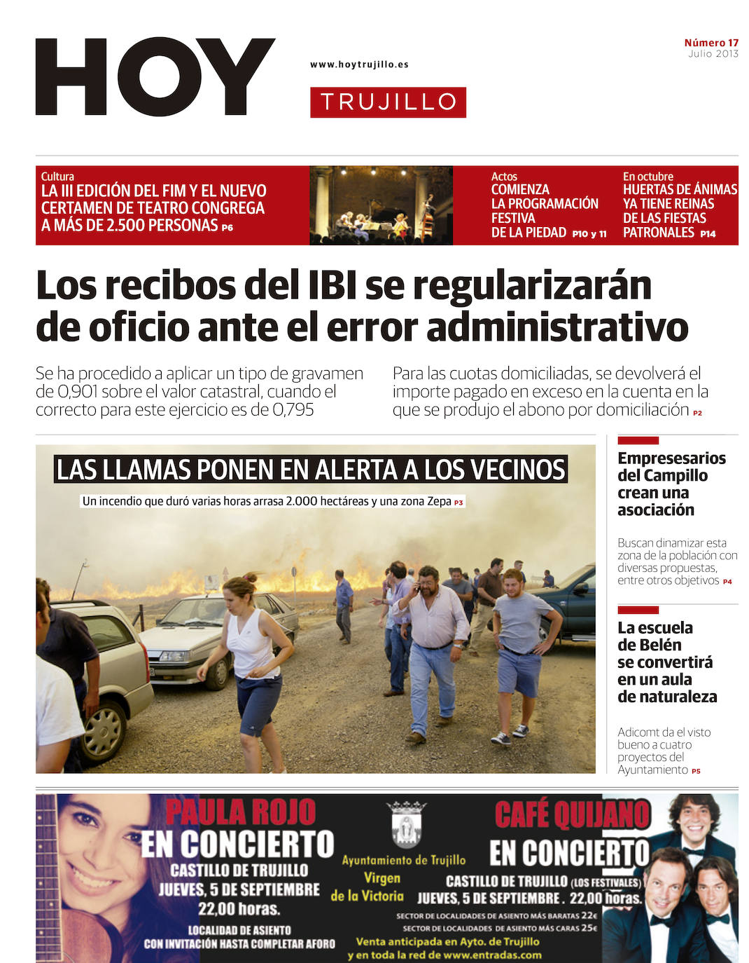 Fotos: Un recorrido por las 100 portadas de HOY TRUJILLO