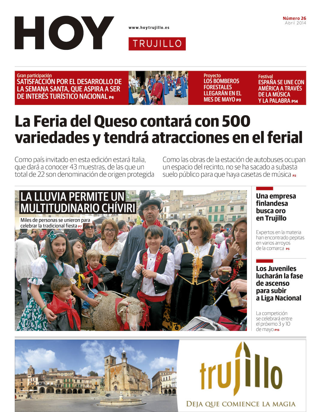 Fotos: Un recorrido por las 100 portadas de HOY TRUJILLO