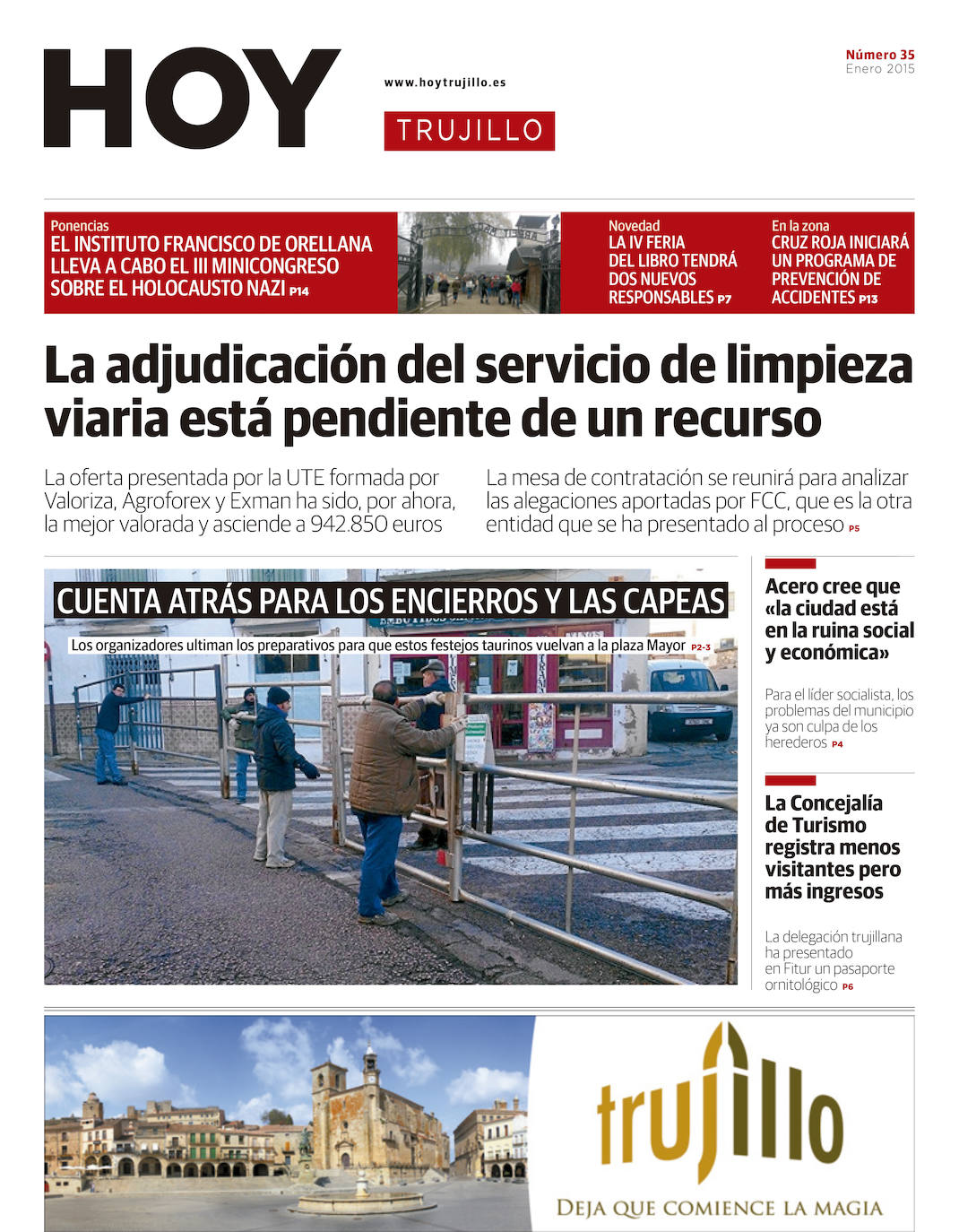 Fotos: Un recorrido por las 100 portadas de HOY TRUJILLO