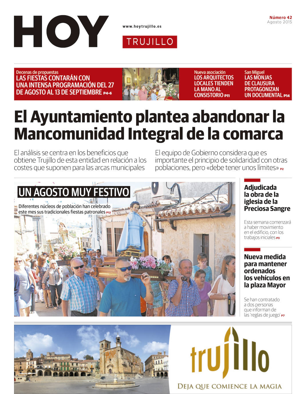 Fotos: Un recorrido por las 100 portadas de HOY TRUJILLO