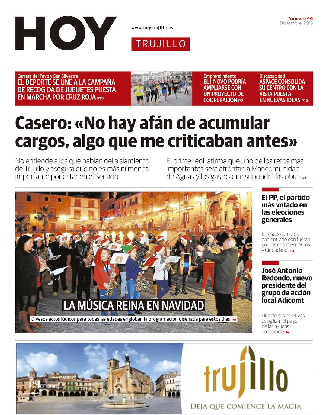 Fotos: Un recorrido por las 100 portadas de HOY TRUJILLO